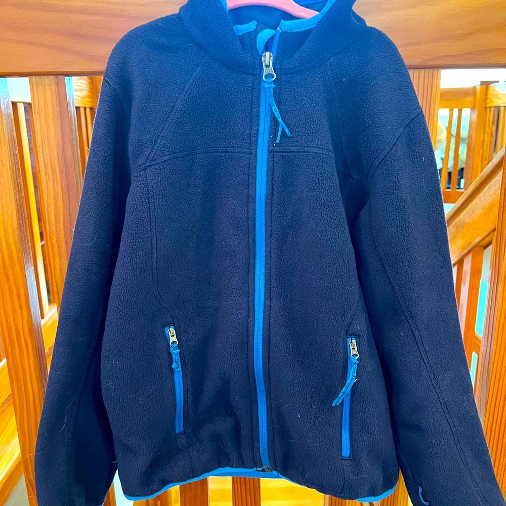 Kid’s L.L. Bean fleece coat